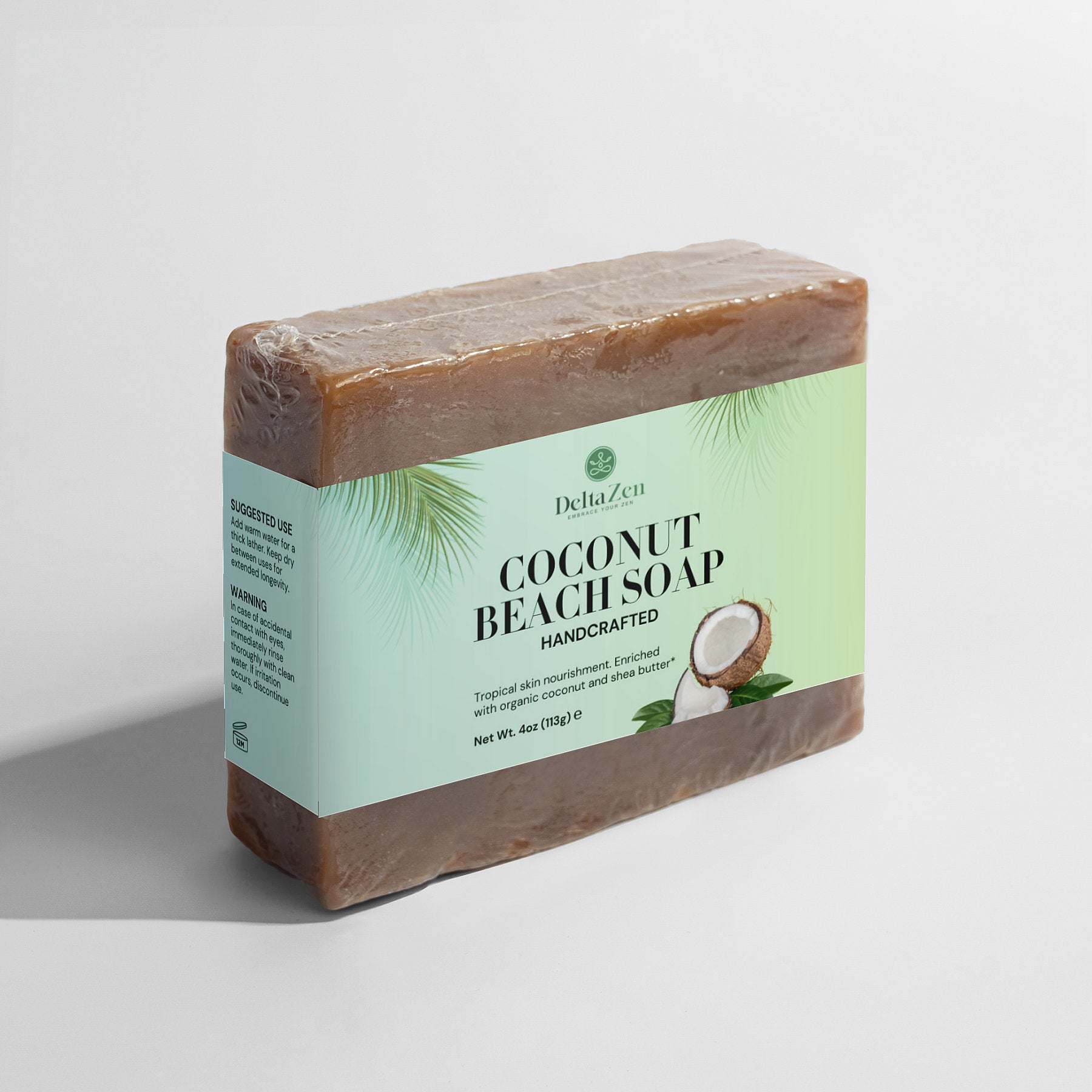 Coconut Beach Soap - DELTA-ZEN