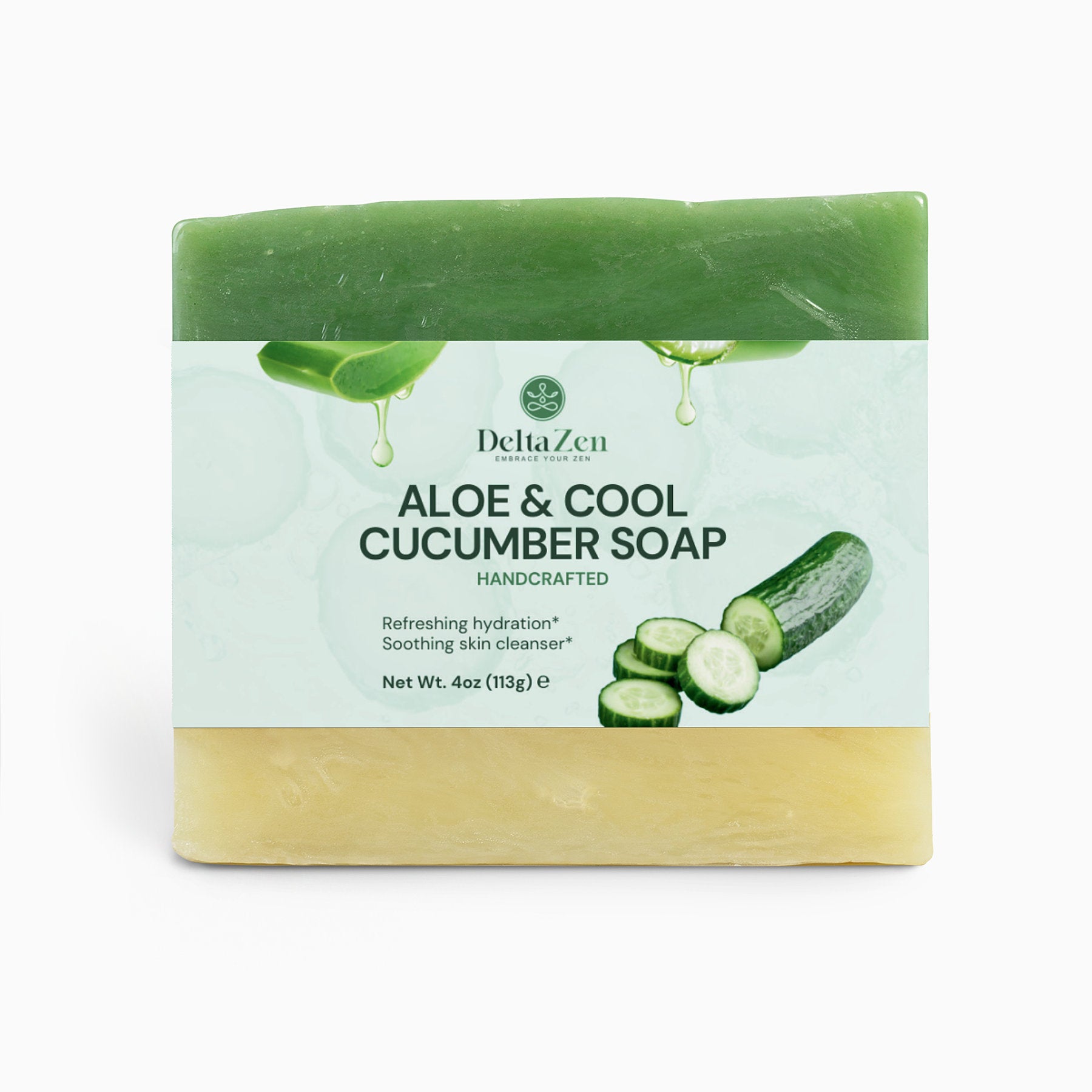 Aloe & Cool Cucumber Soap - DELTA-ZEN