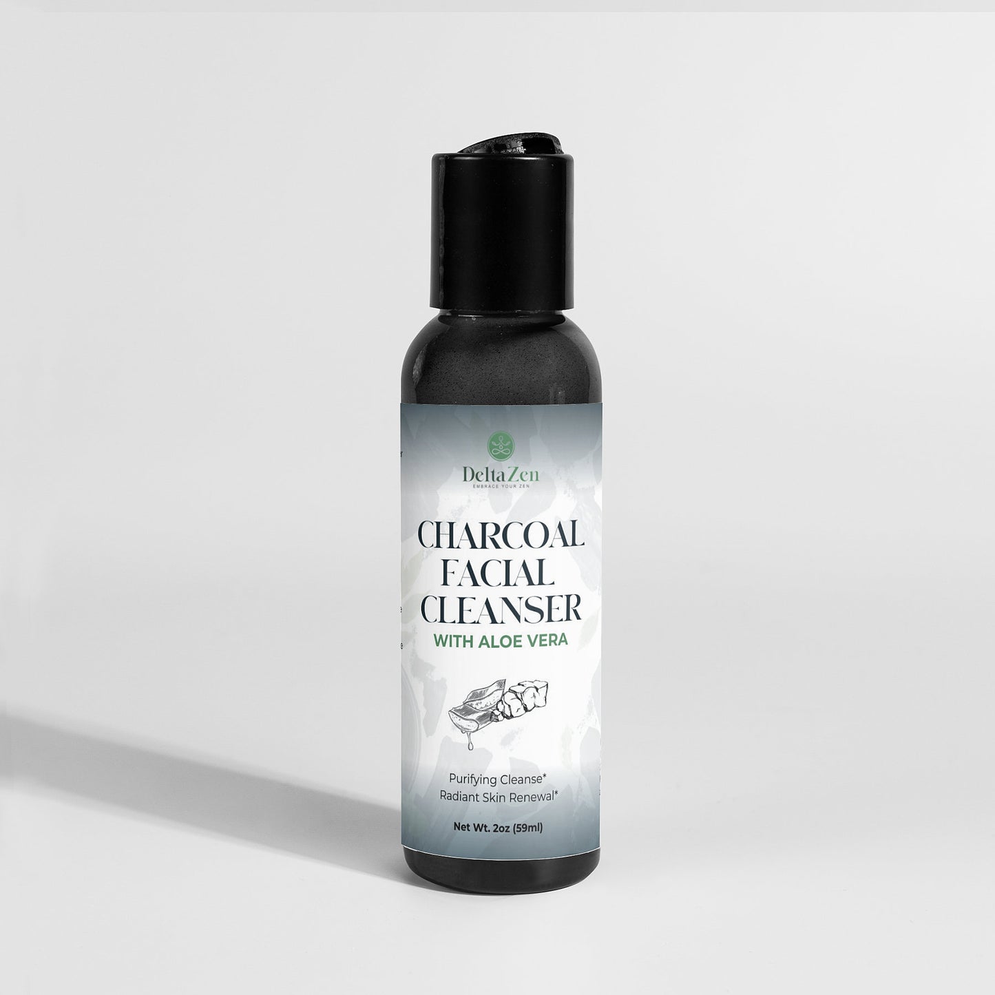 Charcoal Facial Cleanser - DELTA-ZEN