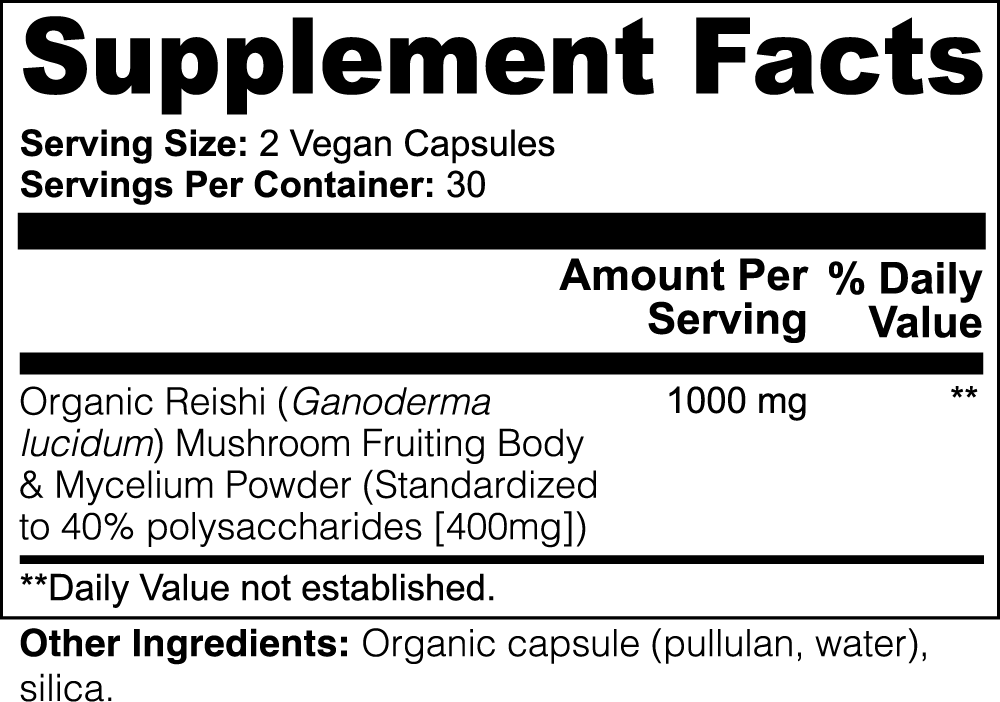 Reishi Mushroom - DELTA-ZEN