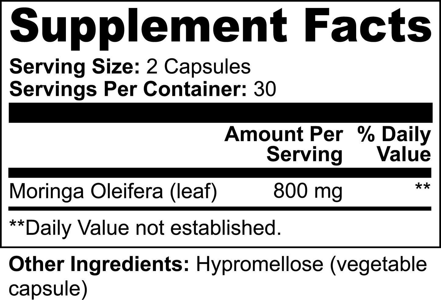 Moringa Pure - DELTA-ZEN