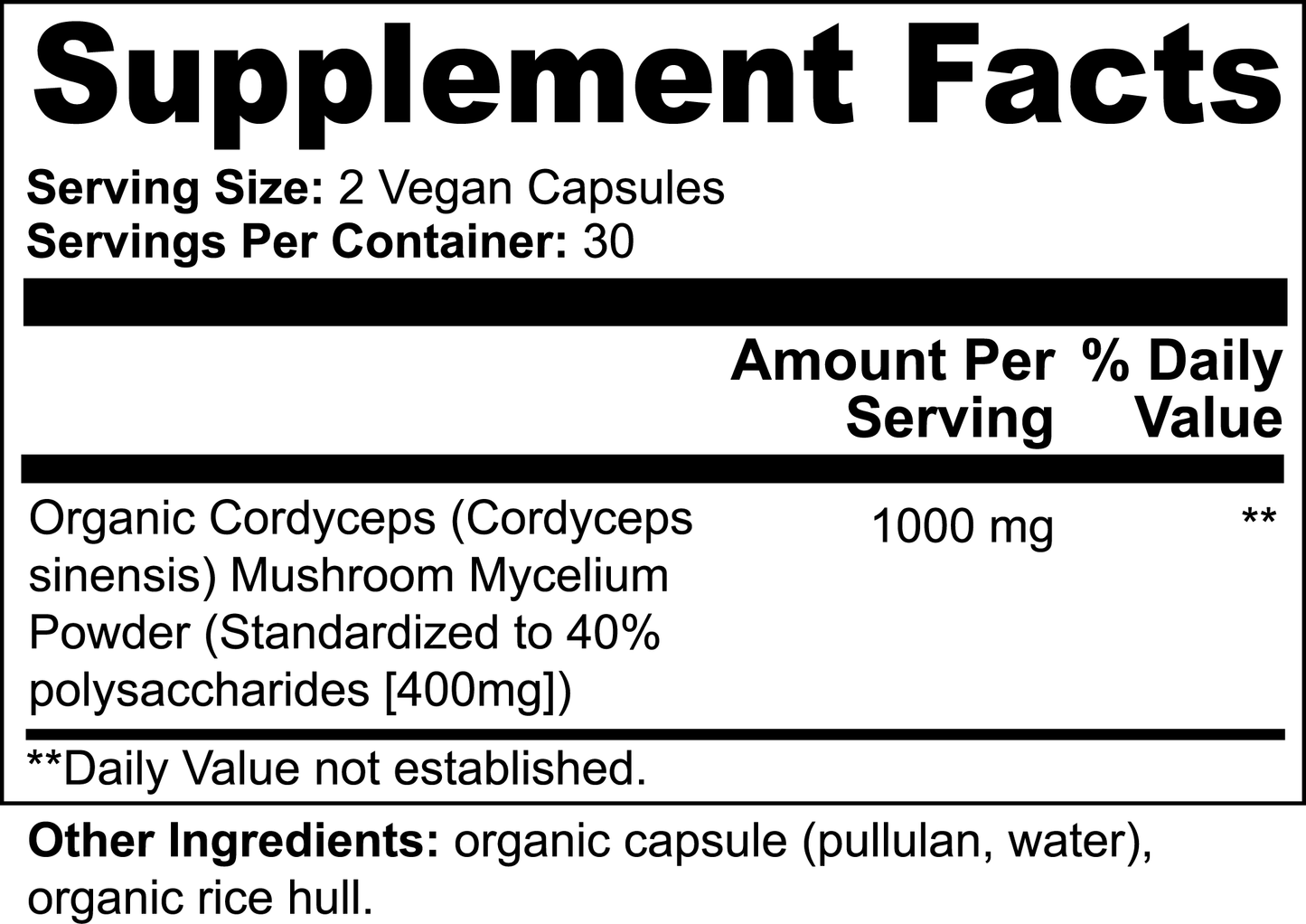 Cordyceps Mushroom - DELTA-ZEN